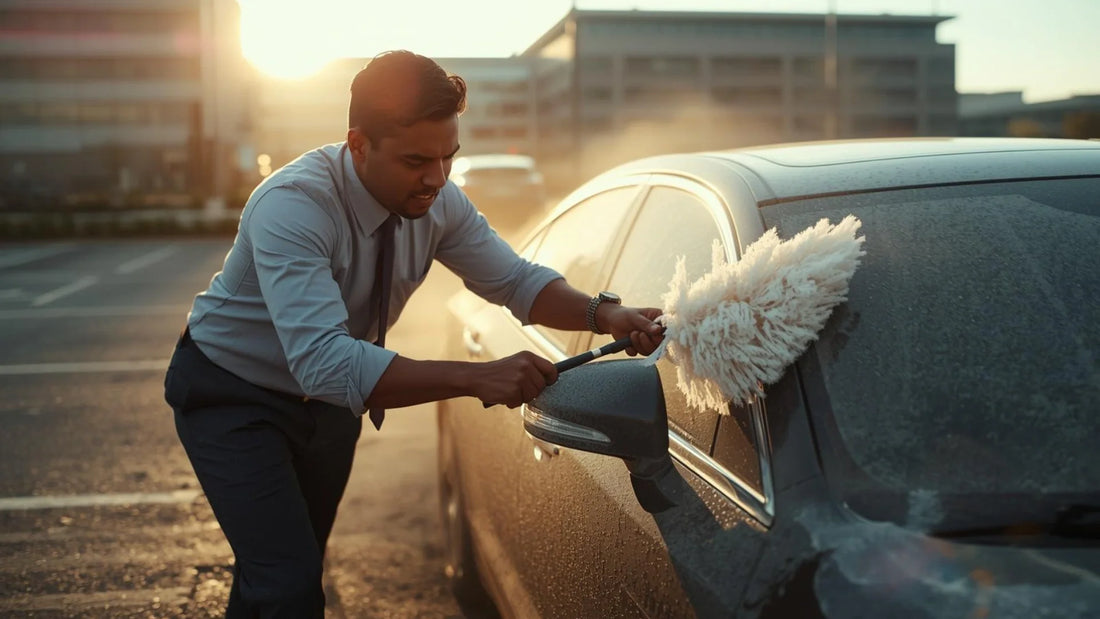 How to Clean a Dusty Car in 60 Seconds — Before a Meeting or Event